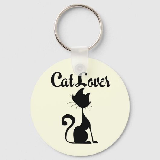 Porte-clés Amoureux des chats (Recto)