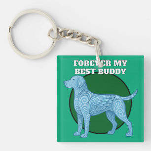 Porte-clés amoureux des chiens