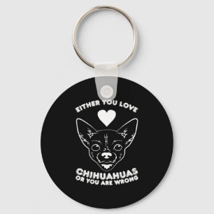 Porte-clés Amoureux des chiens du Chihuahua