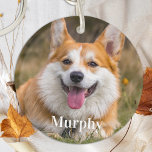 Porte-clés Amoureux des chiens photo pour animal de compagnie<br><div class="desc">Fêtez l'amour pour votre ami en fureur avec notre Porte - clé photo à double face personnalisé, l'accessoire parfait pour les mamans et les amoureux de les chiens de chien. Ce porte - clé unique vous permet de présenter votre animal de compagnie bien-aimé avec deux de vos photos préférées -...</div>