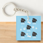 Porte-clés Amoureux des chiens photo pour animaux de compagni<br><div class="desc">Ce "Personalized Pet Photo Amoureux des chiens Instagram Porte - clé" est l'accessoire parfait pour les amateurs de familiers. Montrez votre amour pour votre ami furry en téléchargeant une photo préférée, encadrée dans un design de style Instagram. Compact et élégant, ce porte - clé vous permet de porter une mémoire...</div>