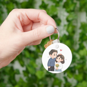 Porte-clés Amoureux romantiques Porte - clé - Cute Couple Lov