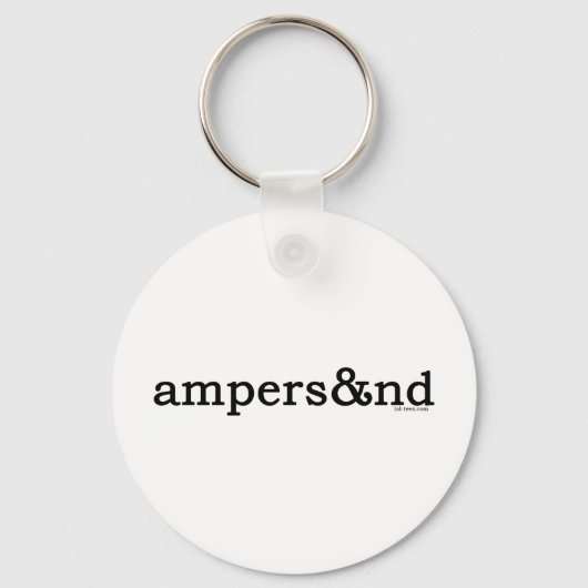 Porte-clés Ampersand (Recto)
