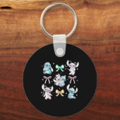 Porte-clés Ampl Ange Coquette Style Bowrs Saint-Valentin (Recto)