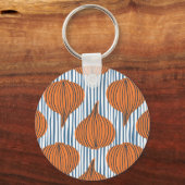 Porte-clés Ampoules d'oignon dessinées à la main, papier pein (Verso)