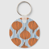 Porte-clés Ampoules d'oignon dessinées à la main, papier pein (Verso)