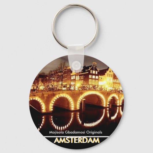 PORTE-CLÉS AMSTERDAM (Recto)