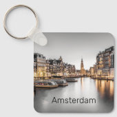 Porte-clés Amsterdam Pays-Bas Holland Souvenir (Recto)