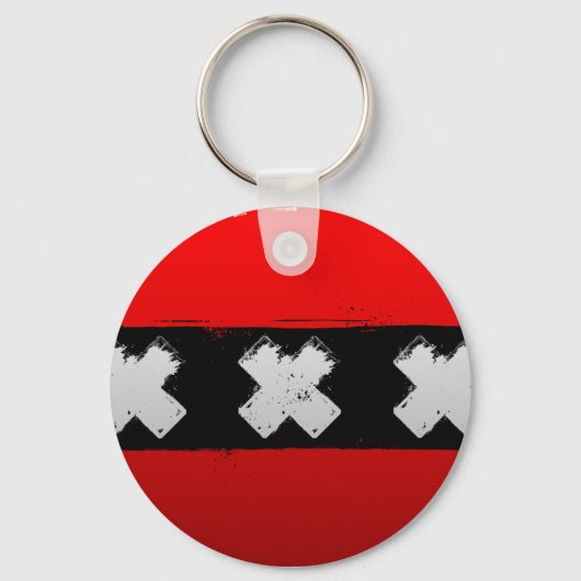 Porte-clés Amsterdam urbaine (Recto)