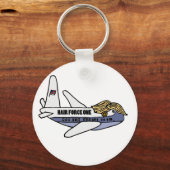 Porte-clés Amusant avion présidentiel Donald Trump (Recto)