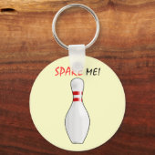 Porte-clés Amusant Bowling Team Novelty ou Stocker Stuffer (Recto)