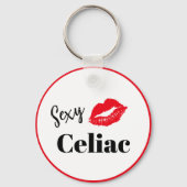 Porte-clés Amusant Céliaque Sexy (Recto)