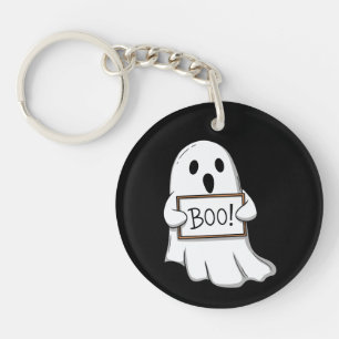 Porte-clés Amusant fantôme mignon BOO