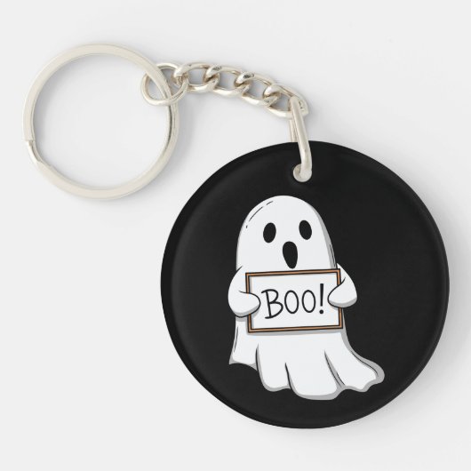 Porte-clés Amusant fantôme mignon BOO (Devant)