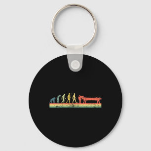 Porte-clés Amusant Human Billiards Evolution 8 Ll Pool Player