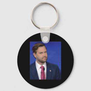 Porte-clés Amusant J.d Vance Mème Vice-président Débat Face