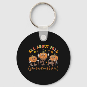 Porte-clés Amusant J'aime Prévention de l'automne Thanksgivin