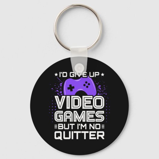 Porte-clés Amusant Joueur Vidéo - Jeu Console Pc - Jeu Vidéo (Recto)
