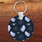 Porte-clés Amusant Motif d'Halloween Spider Fantôme. (Verso)