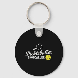 Porte-clés Amusant Pickleball Outfit Pickleballer Shot Caller