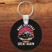 Porte-clés Amusant Rendre Alcatraz grand à nouveau Sf Rock Al (Recto)