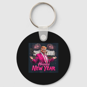 Porte-clés Amusant Trump New Year Party 2025 Trump New Year N