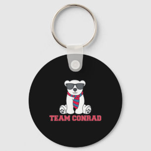 Porte-clés Amusante Équipe Conrad Junior Mint Bear Est. 2009