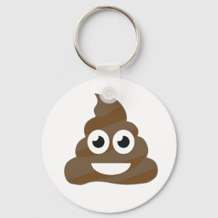 Porte-clés Amusante petite poop Emoji