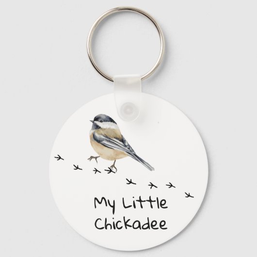 Porte-clés Amusants Chickadee mignon petit Porte - clé de pis (Recto)