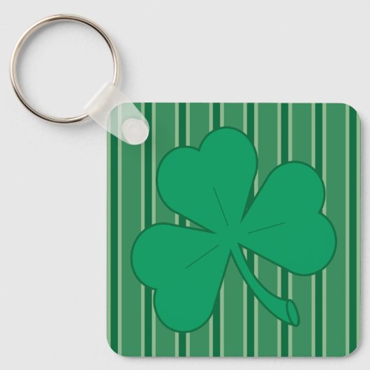 Porte-clés Amusants et Shamrocks fantaisistes (Recto)