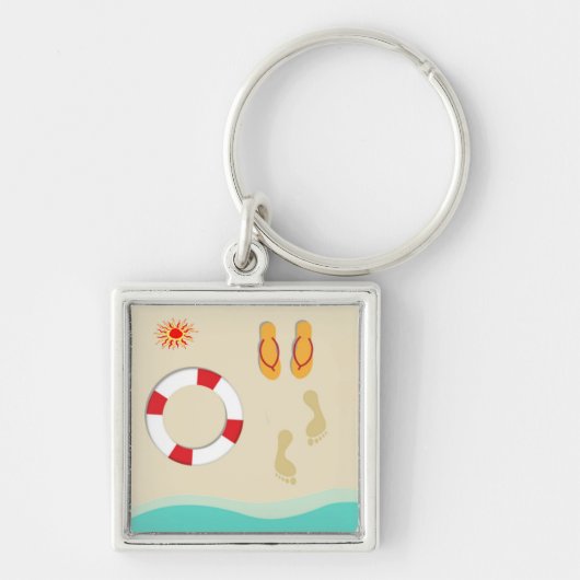 Porte-clés Amusement d'été (Devant)