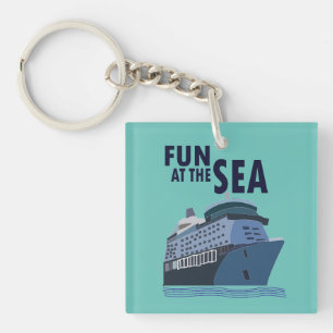 Porte-clés Amusement sur le bateau de croisière en mer