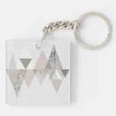 Porte-clés Amusez moderne II | géométrique (Dos)