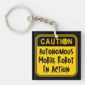 Porte-clés Amusing Autonomous Mobile Robot in Action (Devant)
