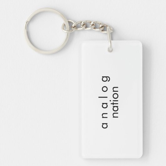 Porte-clés analogique audio recto-verso (Devant)