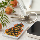Porte-clés Ananas (Devant droit)