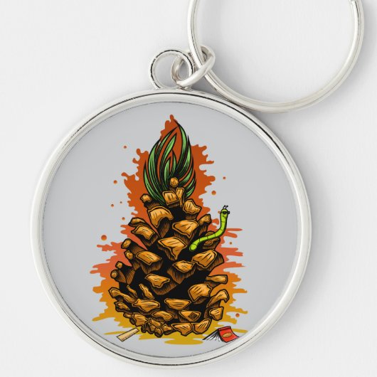 Porte-clés Ananas (Devant)