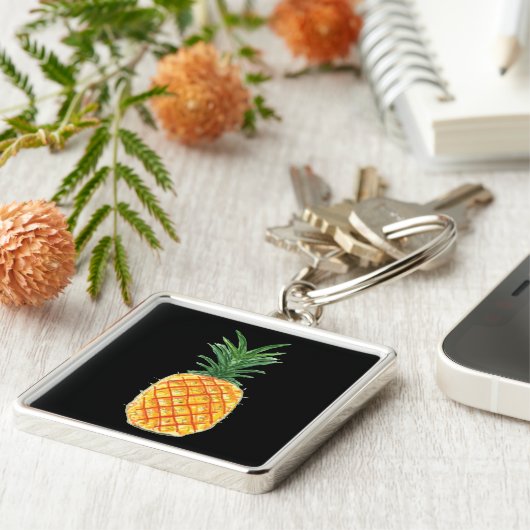 Porte-clés Ananas (Côté)