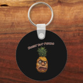 Porte-clés Ananas doux mais psychotique (Verso)