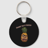 Porte-clés Ananas doux mais psychotique (Verso)