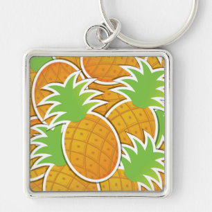 Porte-clés Ananas funky
