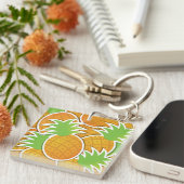 Porte-clés Ananas funky (Devant Droit)