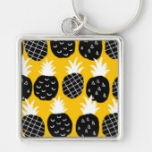 Porte-clés Ananas noir (Devant)