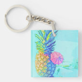 Porte-clés Ananas Tropical (Devant)