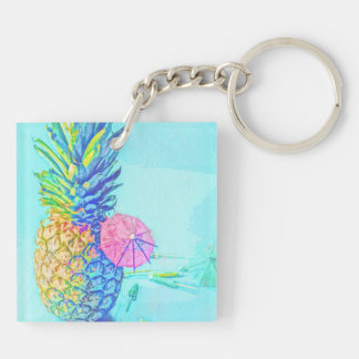 Porte-clés Ananas Tropical