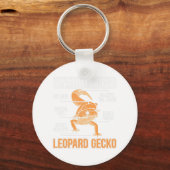 Porte-clés Anatomie D'Un Léopard Gecko Lover Lizard Animal Re (Recto)