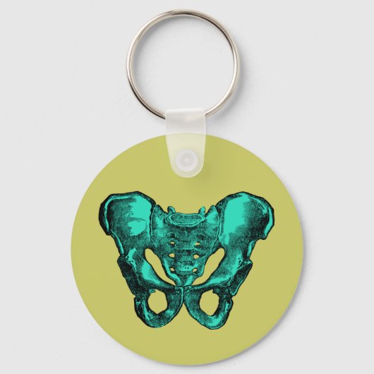 Porte-clés Anatomie humaine Pelvis Bones (Recto)