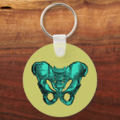 Porte-clés Anatomie humaine Pelvis Bones (Recto)