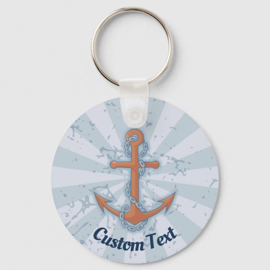Porte-clés Anchor with Chain Keychain (Recto)