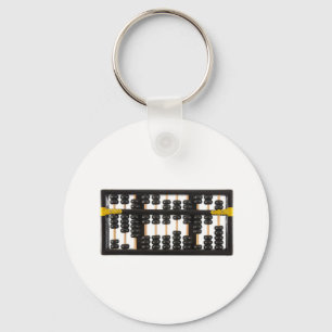 Porte-clés Ancien abaque en bois